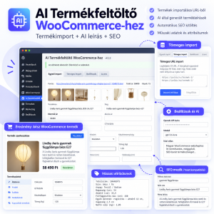 AI Termékfeltöltő WooCommerce-hez